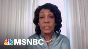 Rep. Maxine Waters reacts to Trump indictment