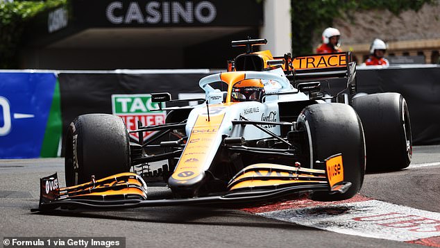 The gulf between Ricciardo and Norris was clear for all to see at Monaco in 2021