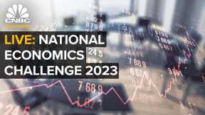 LIVE: CNBC's Steve Liesman hosts 2023 National Economics Challenge quiz showdown — 5/22/23