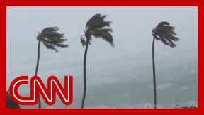 Powerful Typhoon Mawar slams Guam with heavy rain and damaging winds