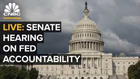 LIVE: Senate holds hearing on strengthening accountability at the Federal Reserve — 05/17/23