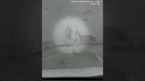 Tornado flips car in Florida