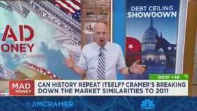 Jim Cramer talks what to buy if the U.S. defaults on its debt
