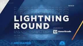 Lightning Round: On holding is an 'exciting new company', says Jim Cramer
