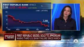 JPMorgan takes over First Republic after it’s seized by regulators