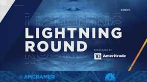 Lightning Round: Icahn Enterprises is too dangerous for me, says Jim Cramer
