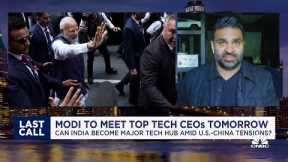 Top U.S. tech execs set to meet with India's Prime Minister Modi