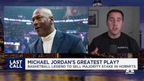 Michael Jordan's big pay day from Hornets sale 'is more about the NBA as a whole': Joe Pompliano