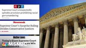 Shocking Supreme Court ruling in favor of Black Alabama voters and John Roberts' possible role