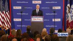 Former VP Mike Pence Announces Presidential Campaign