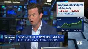 Stock market still has 'material' downside despite recent rally, says Cantor's Eric Johnston