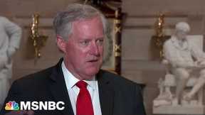 Reports of Mark Meadows testifying to federal grand jury an ominous sign for Trump