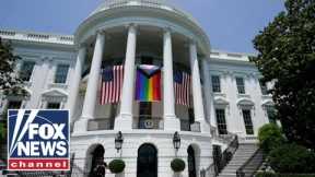 White House accused of violating flag code with Pride display