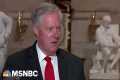 Reports of Mark Meadows testifying to 