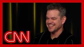 Matt Damon shares how he picks his roles