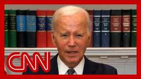 Biden slams Republicans during his reaction to Supreme Court decision