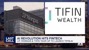 A.I. revolution hits fintech: J.P. Morgan and TIFIN team up to launch TIFIN.AI