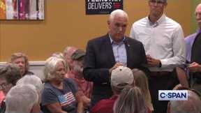 Former VP Mike Pence Confronted in Iowa About January 6th