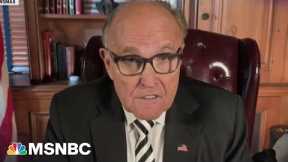 ‘This thing he created has snapped him up’: Expert on Giuliani RICO indictment irony