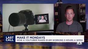 Make It Mondays: How a YouTuber makes $1.6 million working five hours a week