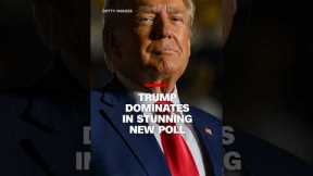 Trump dominates in stunning new poll