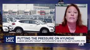 Labor groups putting pressure on Hyundai's new Georgia EV plant and suppliers