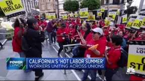 Checking in on ongoing labor strikes across California