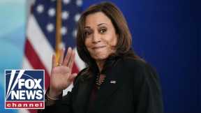 Which poll claims Kamala Harris has 'great approval ratings'?