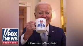 Biden raises eyebrows with 'dark Brandon' coffee ad