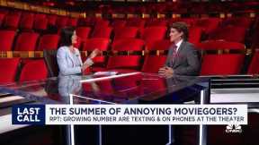 Etiquette Expert talks uptick in cell phone usage at movie theaters