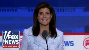 Nikki Haley pledges to create a 'strong and proud' America