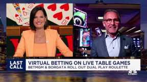 BetMGM and Borgata roll out dual play roulette where players bet virtually on live tables