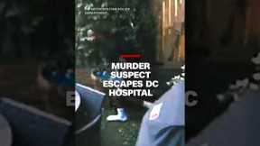 Murder suspect escapes DC hospital