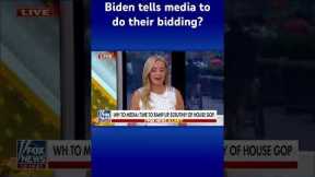 Biden White House called out for MEDIA memo #shorts