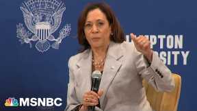 Criticism ramps up against VP Harris as she tours U.S. colleges