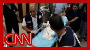 CNN reporter takes a look inside Gaza hospitals 'on the brink of collapse'