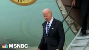 President Biden arrives in Israel