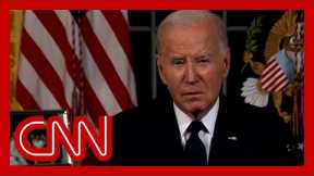 Watch Biden's full Oval Office address on Israel-Hamas conflict