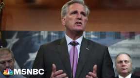 Joe: Kevin McCarthy knew this train was coming, and he just sat there