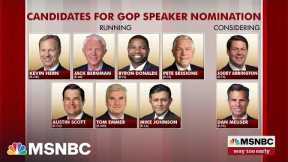 Nine Republicans join House speaker race