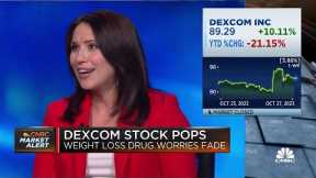 Dexcom stock climbs as worries surrounding weight-loss drugs fades