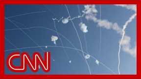 Watch as Iron Dome intercepts Hamas' rockets over CNN correspondent's head