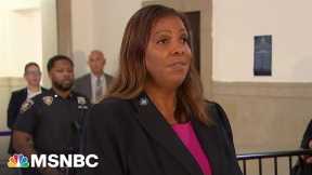 'The Donald Trump show is over': Letitia James 'will not be bullied'