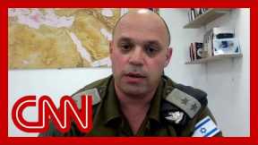 'They want the annihilation of Israel': IDF Spokesperson speaks to CNN