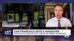 San Francisco officials clean up city ahead of Biden-Xi meeting
