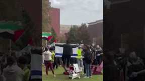 WATCH: Pro-Palestinian students at Harvard hold a ‘die-in’ #shorts
