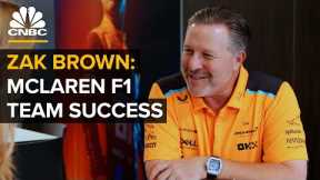 McLaren Racing CEO Zak Brown talks putting fans at the center of his F1 team’s strategy