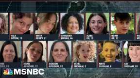 Names of hostages released by group representing their families