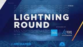 Lightning Round: Uber and DoorDash posted amazing numbers, says Jim Cramer