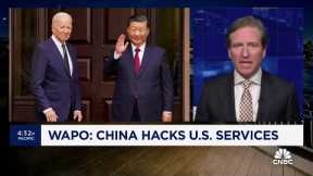 Service hacking by China is meant to create 'panic and chaos', says Fmr. CISA Director Chris Krebs